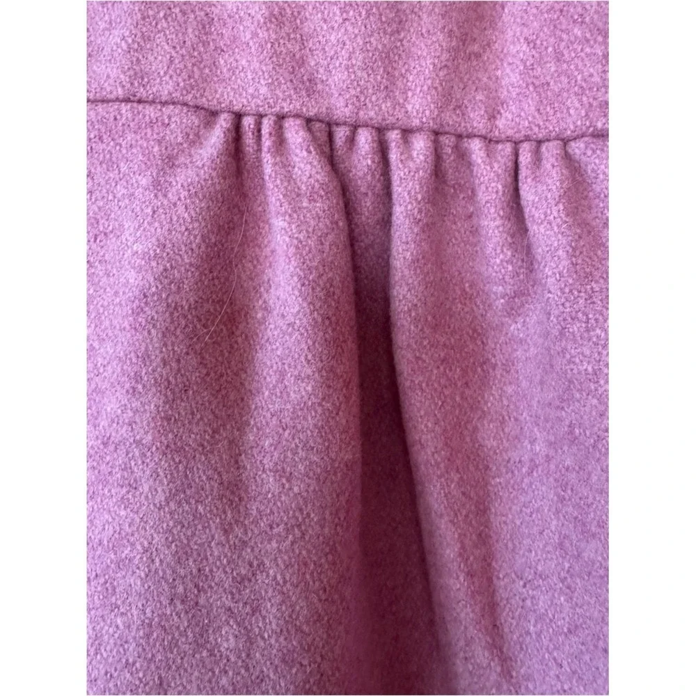 Crewcuts Pea Coat Double-Breasted Pink Wool-Blend Girls Size 10 Cute Dressy